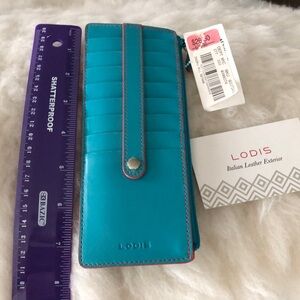 Lodis women’s card wallet